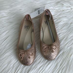 Gap Toddler gold flats size 11